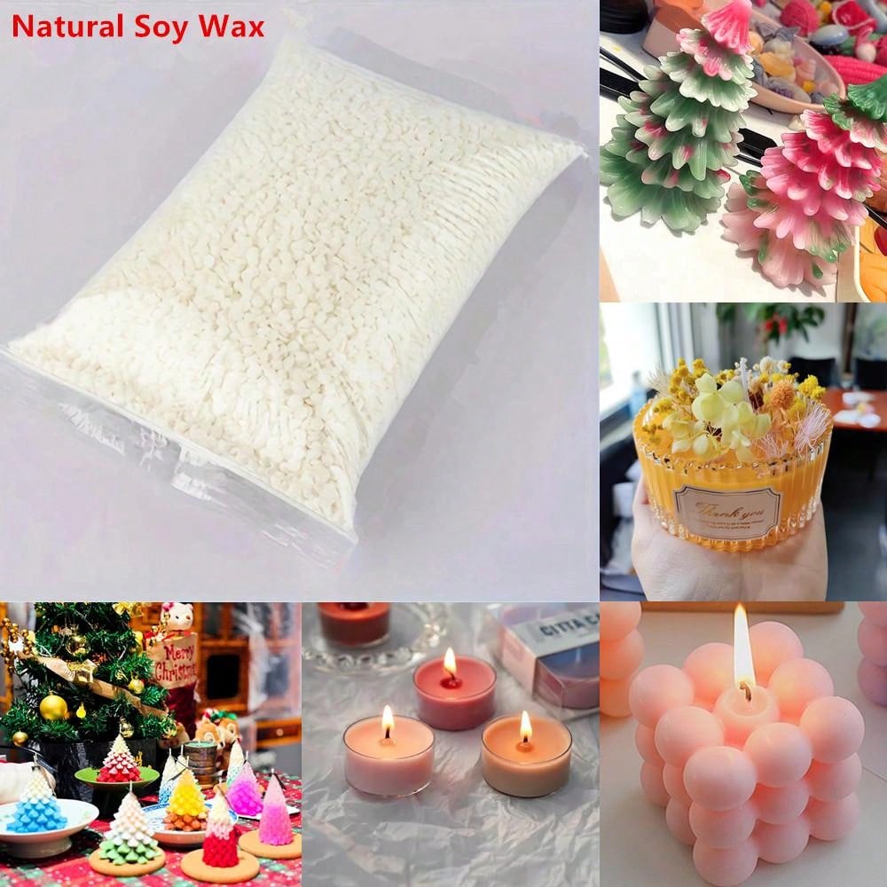 Candle Making Wax - 100G/500g/200g 순수 간장 왁스 파라핀 소재