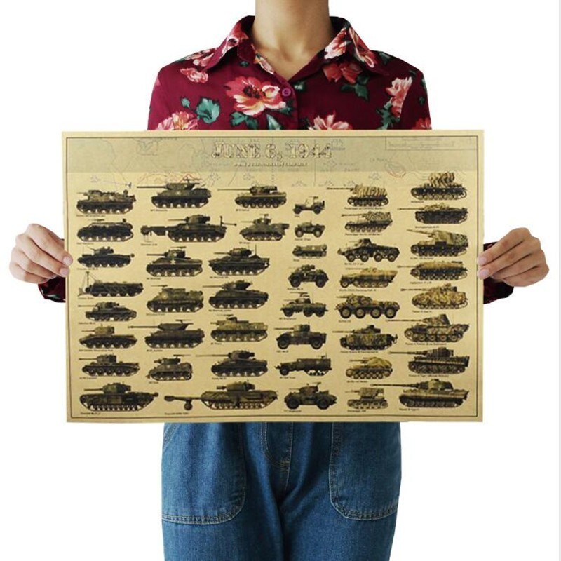 Art Craft Furniture - 51x35cm 빈티지 제 2 차 세계