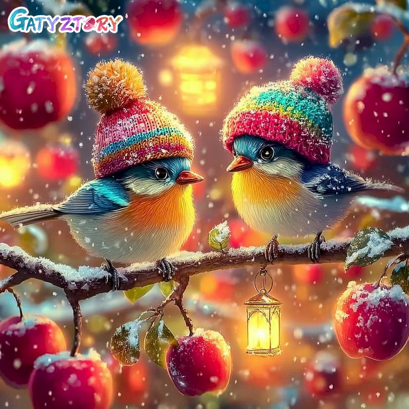 Art Craft Ideas With Paper - GATYZTORY Bird 5d 다이아몬드 페인팅 수제