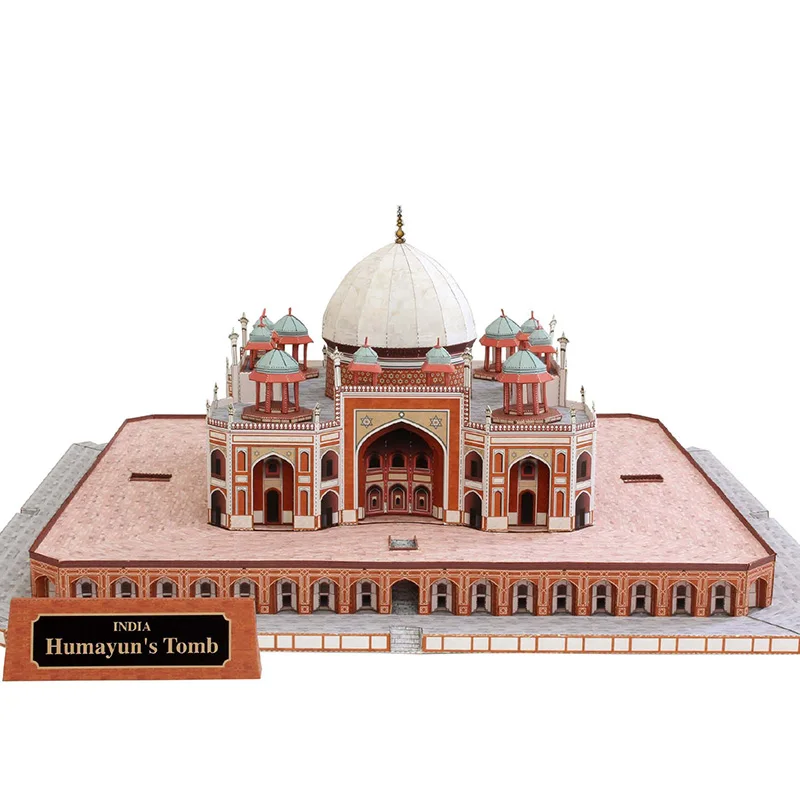 Art Craft India - 인도 Humayun's Tomb 미니 3D 종이