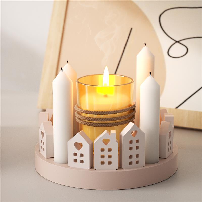 중공 집 토끼 캔들 홀더 실리콘 몰드 부활절 석고 장식 - Art Craft House Making 리뷰 및 가격