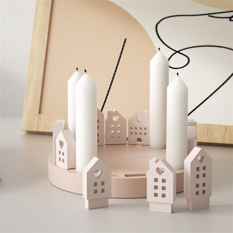 중공 집 토끼 캔들 홀더 실리콘 몰드 부활절 석고 장식 - Art Craft House Making 리뷰 및 가격