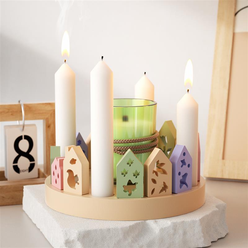 중공 집 토끼 캔들 홀더 실리콘 몰드 부활절 석고 장식 - Art Craft House Making 리뷰 및 가격