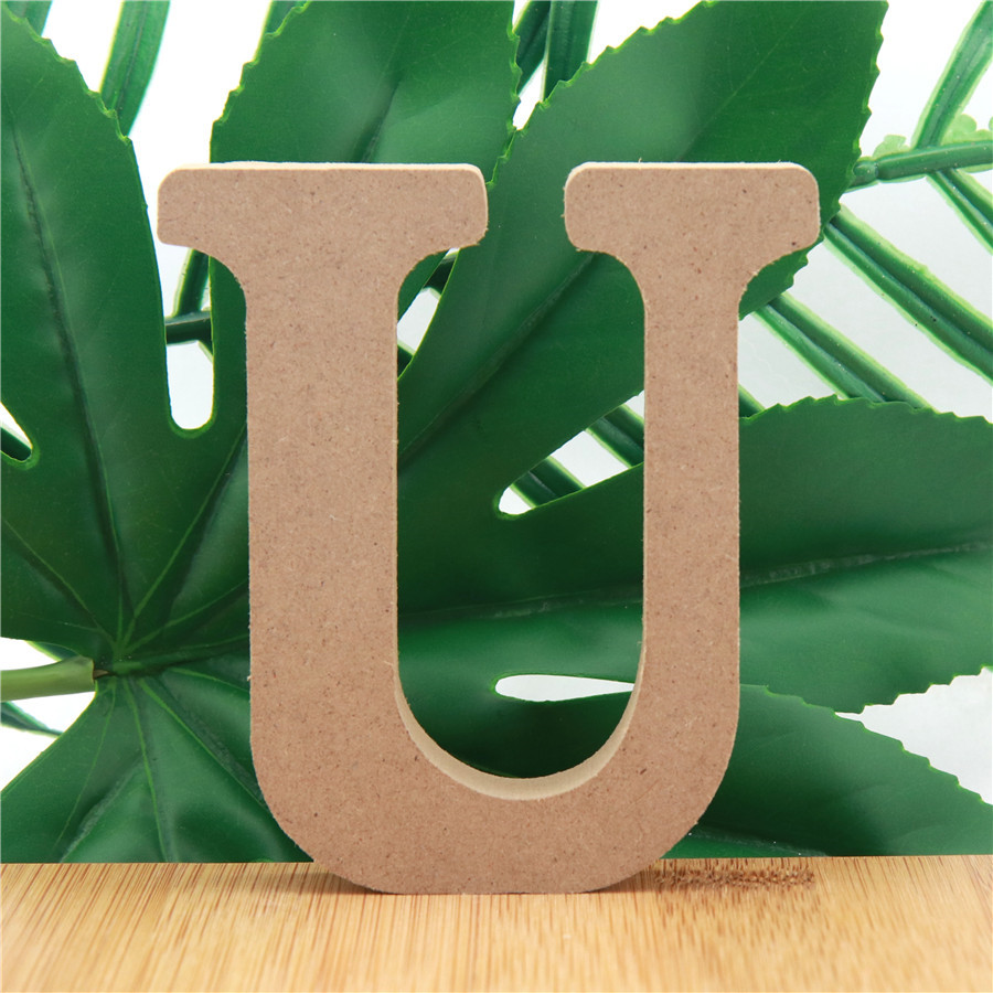 1pc 10cm 나무 색 나무 문자 알파벳 DIY 단어 - Art Craft Names 리뷰 및 가격