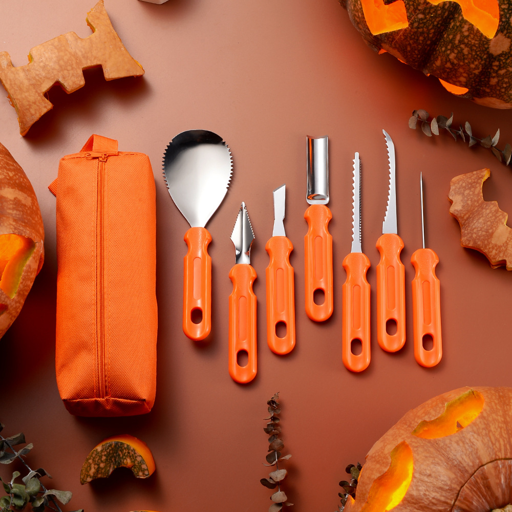 할로윈 호박 조각 키트 전문가용 도구 호박 조명 DIY - Art And Craft Vegetable 리뷰 및 가격