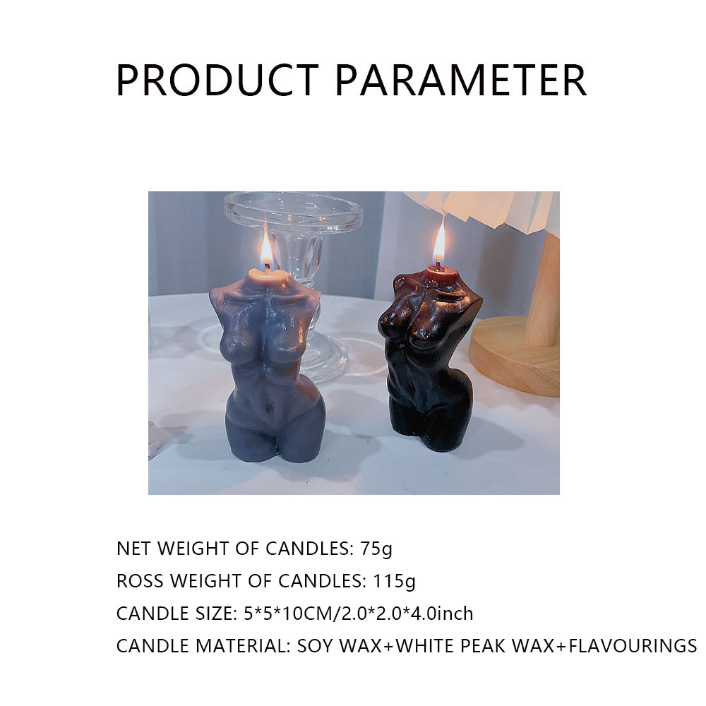 여성 토르소 바디 모양 향초 (홈데코용) – 예술적인  - Candle Making Wax 리뷰 및 가격