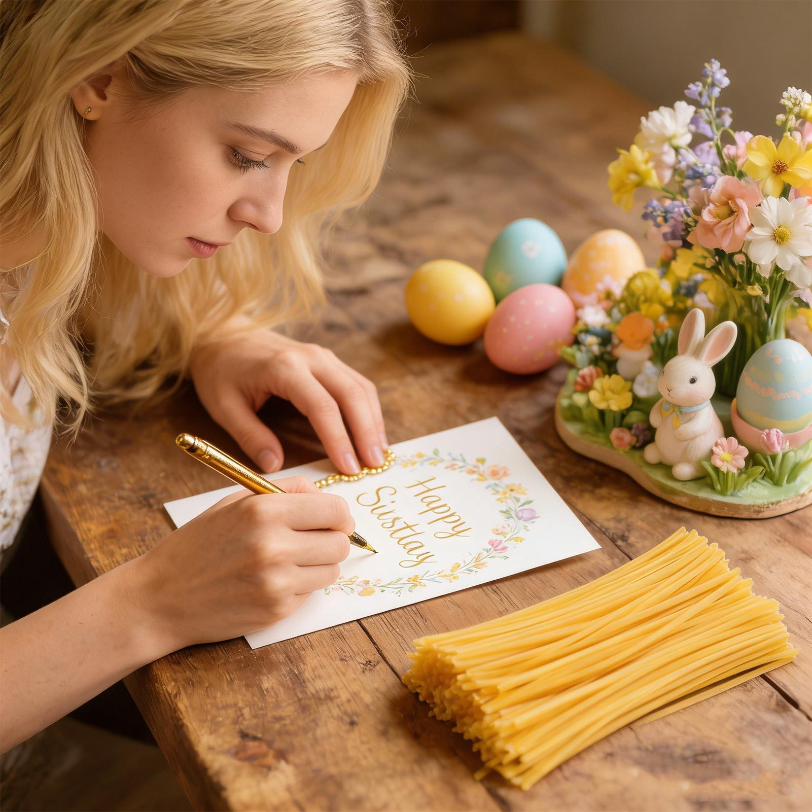계란 장식용 밀랍 스틱 120개 부활절 미술 용품 캔들 - Art Craft Easter 리뷰 및 가격