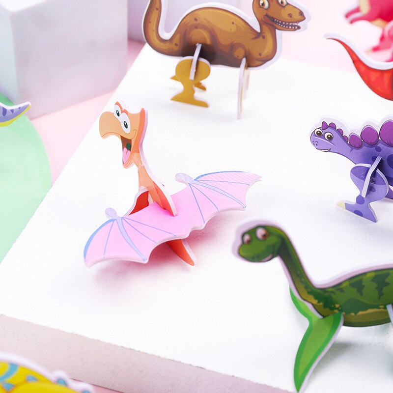 40개 종이 공룡 3D 퍼즐 DIY 귀여운 만화 공룡  - Origami Paper Set 리뷰 및 가격