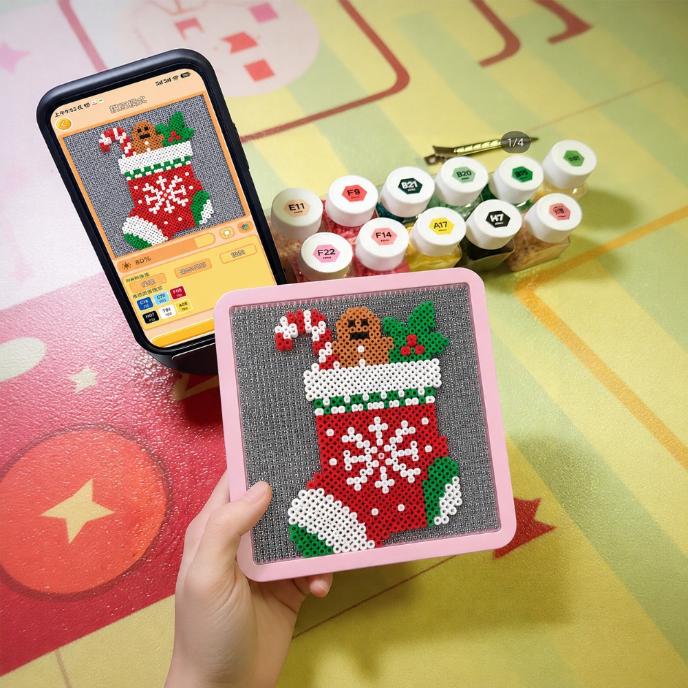 LED 스마트 퓨즈 비드 페그보드, 앱으로 조작하는 패 - Art Crafts 리뷰 및 가격