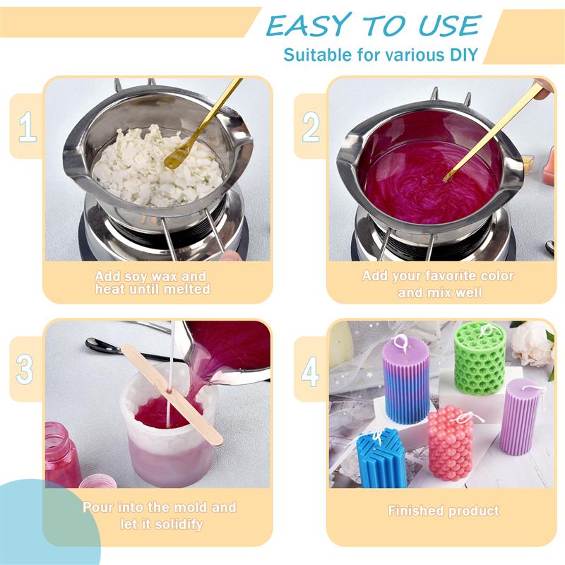 100/500g/1kg 순수 간장 왁스 파라핀 소재 사 - Candle Making Wax 리뷰 및 가격