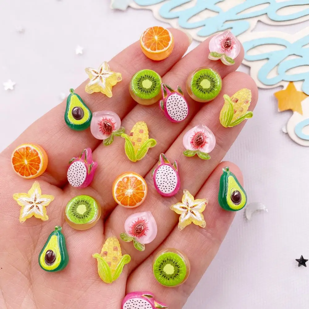 송진 귀여운 미니 컬러풀 아보카도 키위 오렌지 옥수수  - Art And Craft Vegetable 리뷰 및 가격